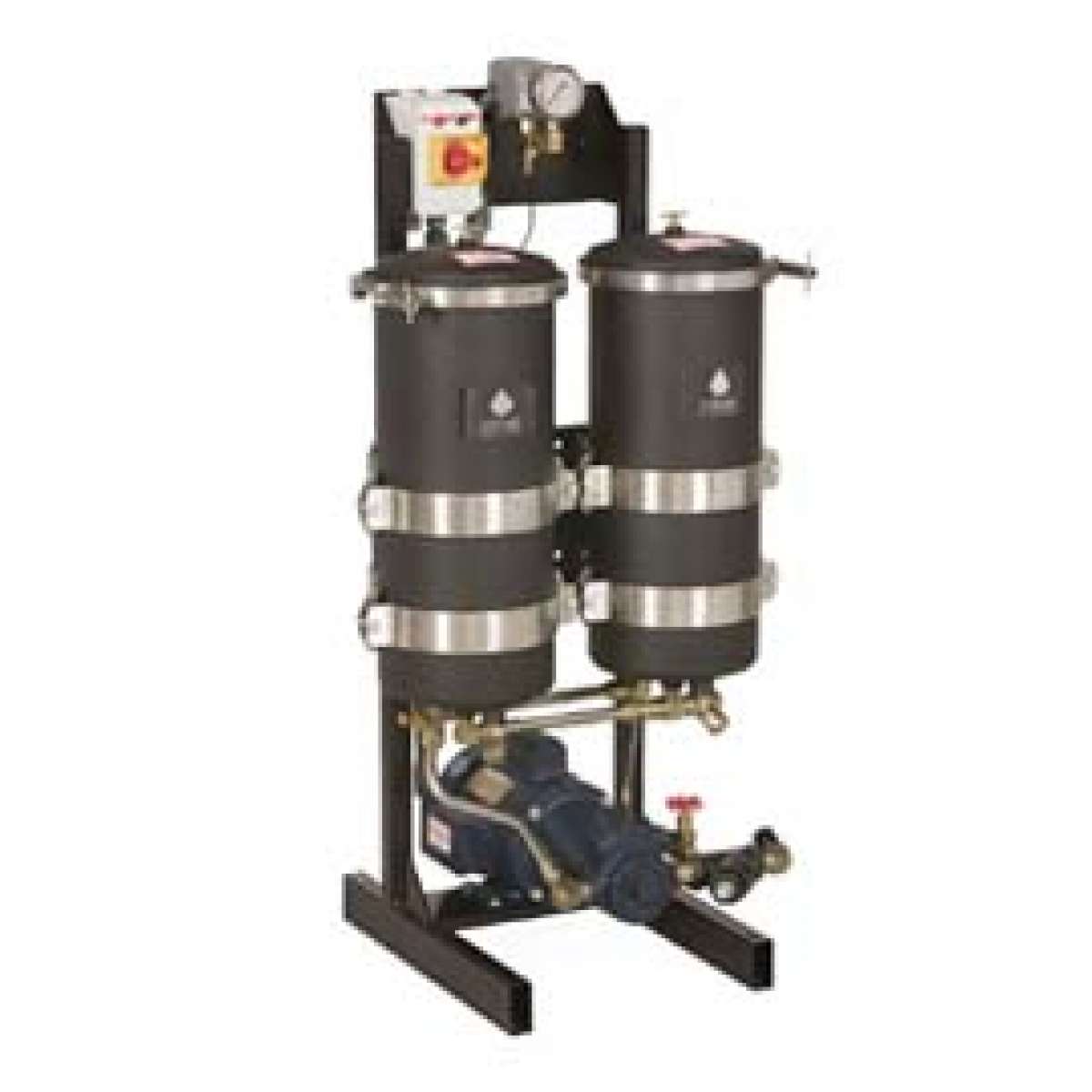 2 x 1000 - Standalone Depth-Filtration System - 575 Volt Powder Coated (High Viscosity)