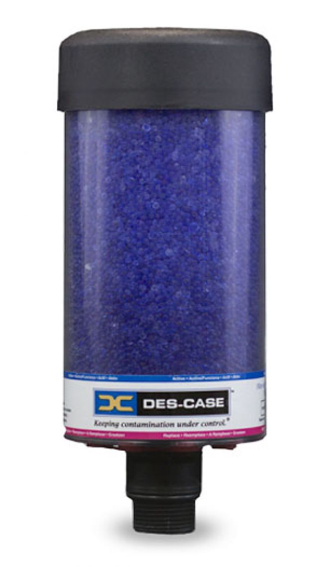 DES-CASE DISPOSABLE DESICCANT BREATHER/FILTER DC-4  Used  Take Out T1 