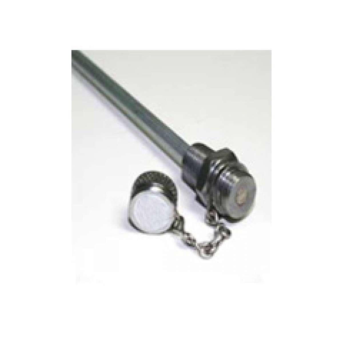 12" Stainless Steel, high flow, 1/4" NPT, rigid