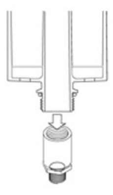 1" - 3/4" Female to Male Threaded Adaptor