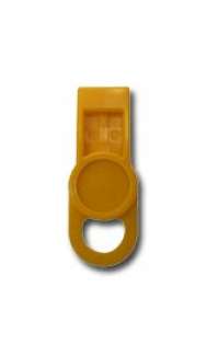 ID Washer Tab - LABEL SAFE - Yellow