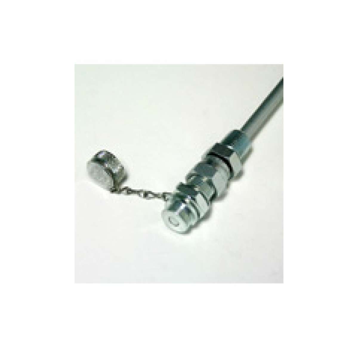 18" Steel, high flow, 1/4" NPT, swivel