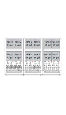 Bulk System Advanced - 12 x 65 Gallon