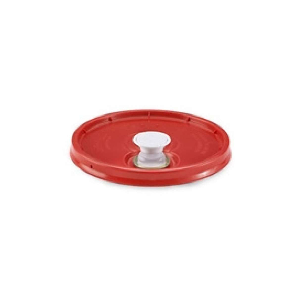 Lid with spout for 5 Gallon Pail - Red