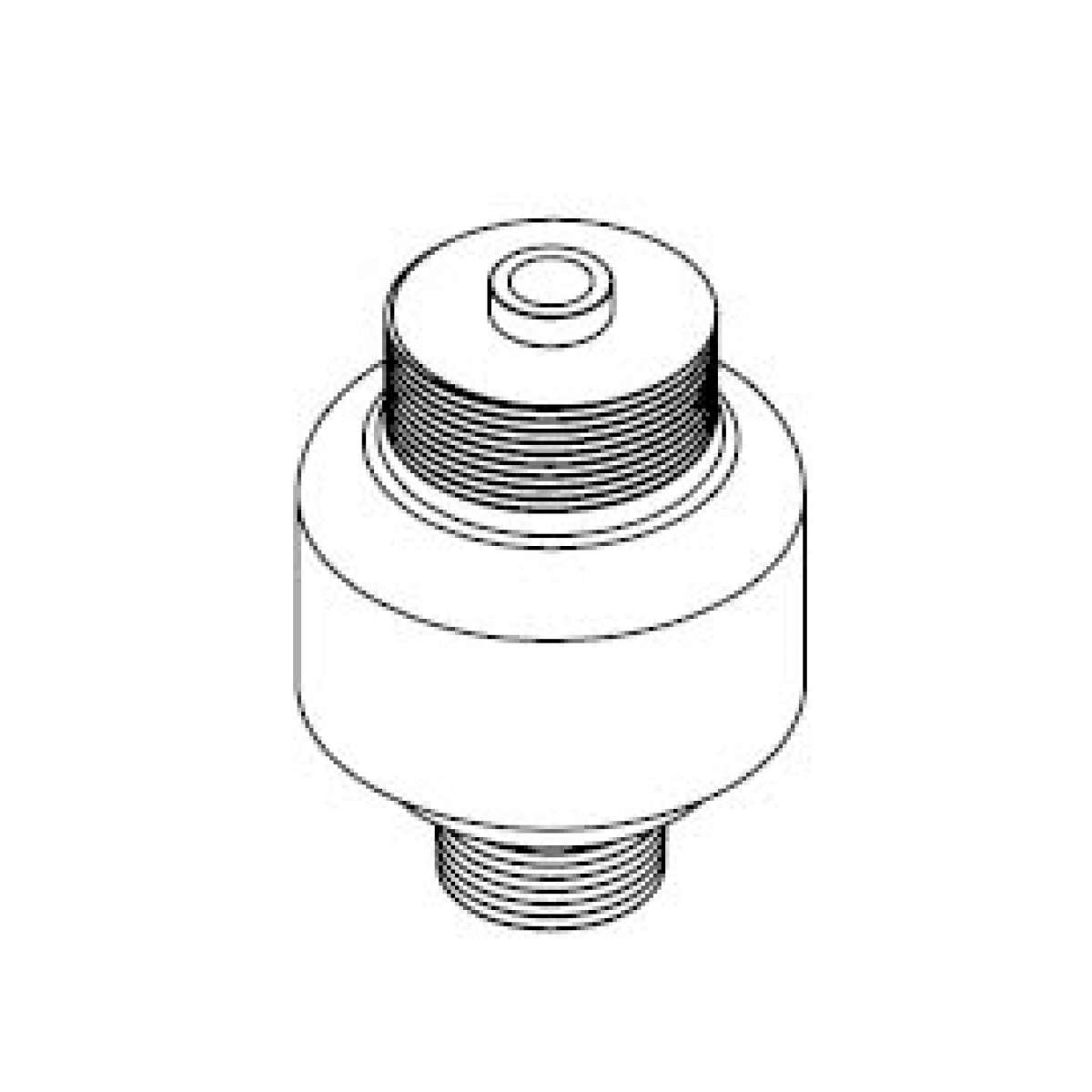 Flapper Valve Adapter for Extreme Duty Breather DC-XD-6