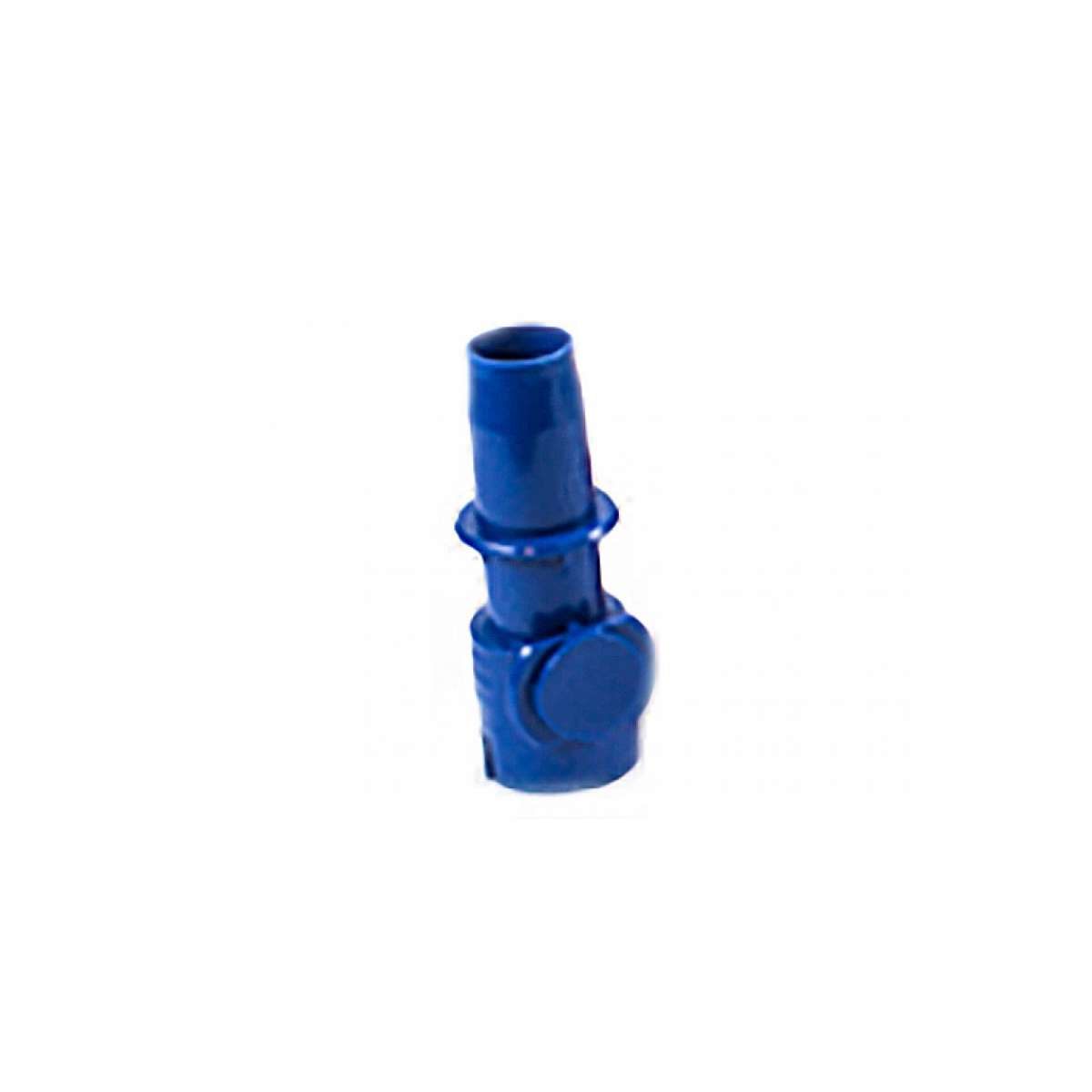 IsoLink 5" Rigid Spout with 1" Tip - Blue IsoLink 5" Rigid Spout with 1" Tip - Blue