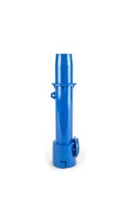IsoLink 8" Rigid Spout with 1" Tip - Blue