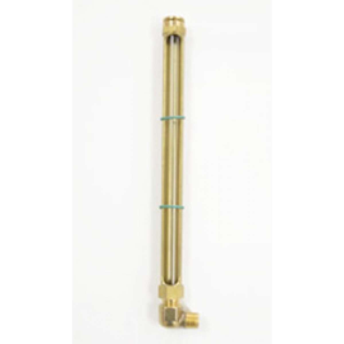 6" level gauge with Elbow Adapter