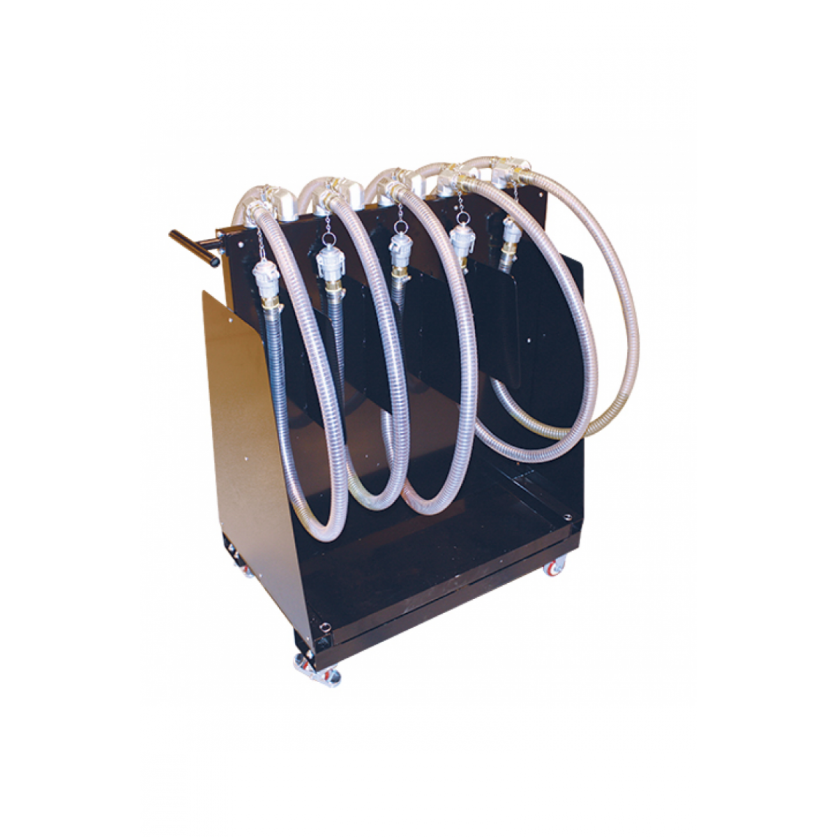 Mobile Suction Hose Drain Cart - 6 Hose Mobile Suction Hose Drain Cart - 6 Hose