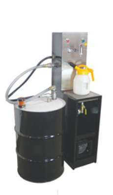 110V 55 Gallon Drum Work Station