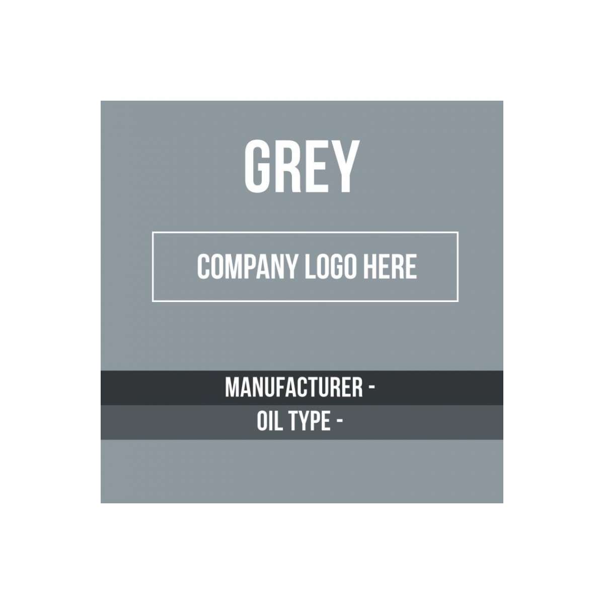 Content Label 8x8 - Grey