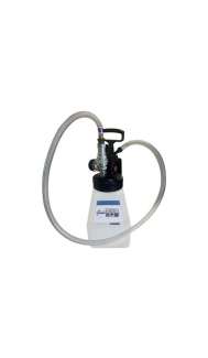 IsoLink Pump and Drum kit with Dispensing Nozzle - ISO B 1/2" - 5 foot Hose - Gray