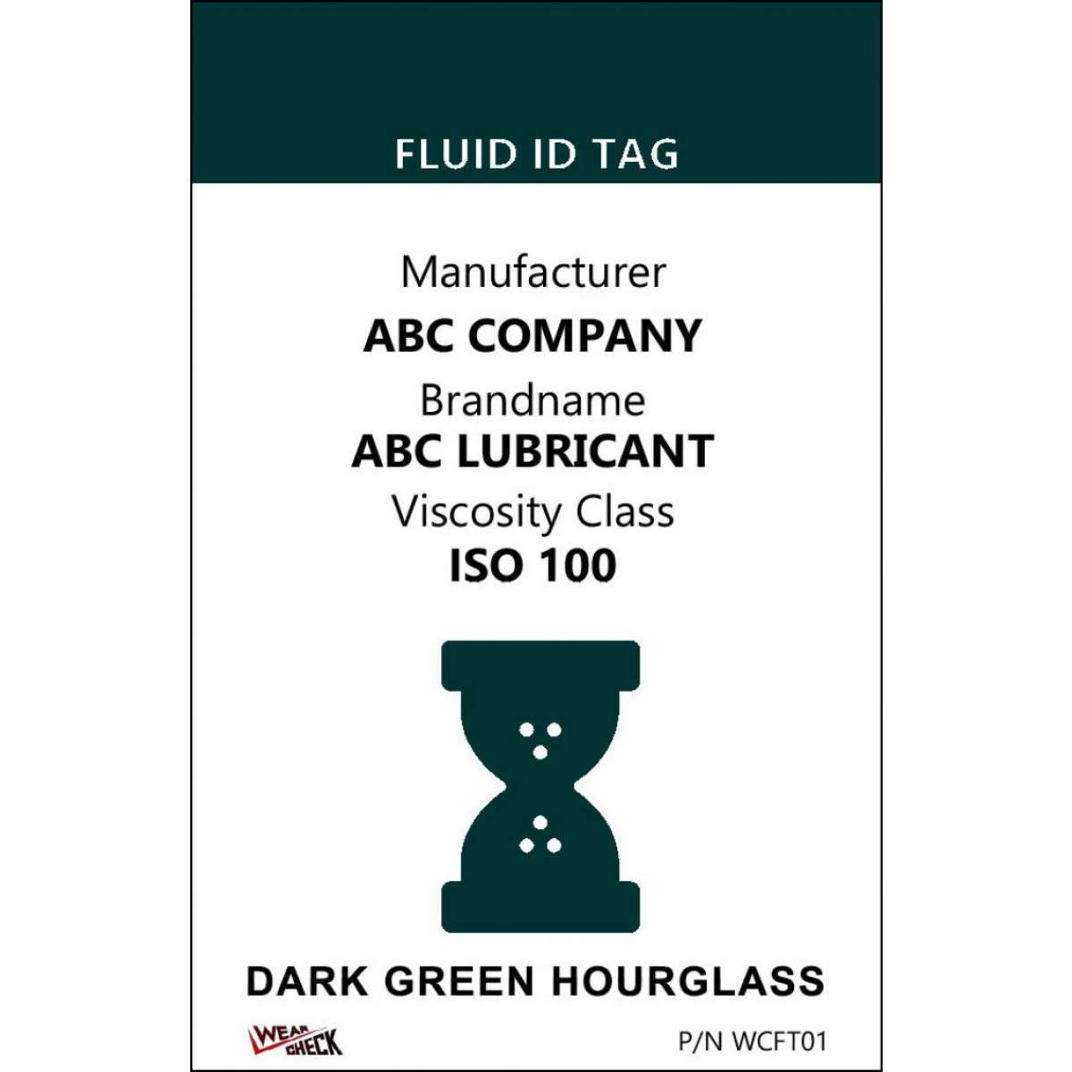Custom ID Label - 2.2" x 3.4" - Plastic Card - Dual Sided - Dark Green Custom ID Label - 2.2" x 3.4" - Plastic Card - Dual Sided - Dark Green