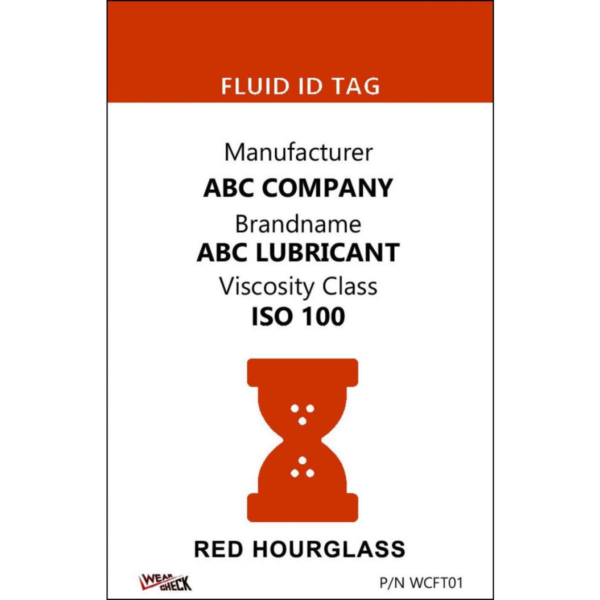 Custom ID Label - 2.2" x 3.4" - Plastic Card - Dual Sided - Red Custom ID Label - 2.2" x 3.4" - Plastic Card - Dual Sided - Red