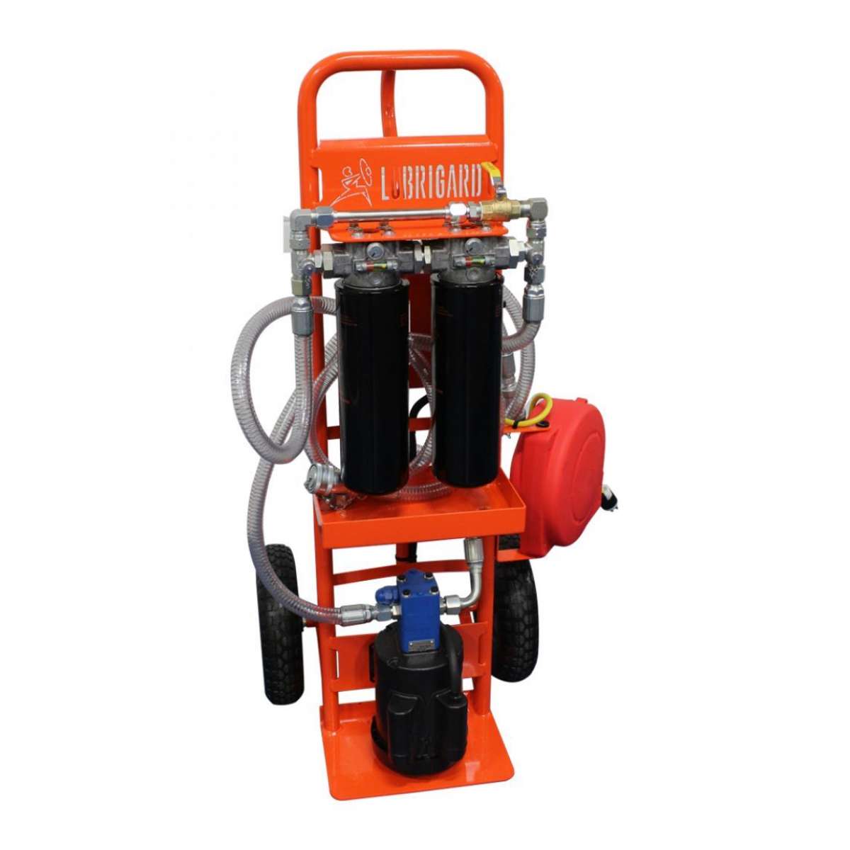 2 Wheeled Hand Truck Filter Cart