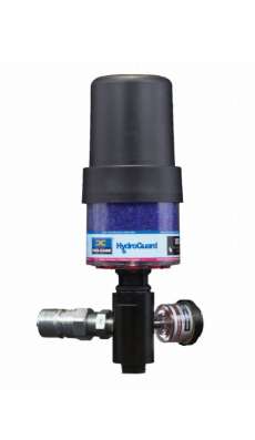 Gearbox Adapter ISO B NPT, 1inch Drain, 3/4inch Fill (Stainless Steel), 4inch Fill Tube, DC-VG-2 Breather, Black