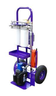 Standard M Series FilterCart for Hydraulic Oil 1HP 5GPM                                             