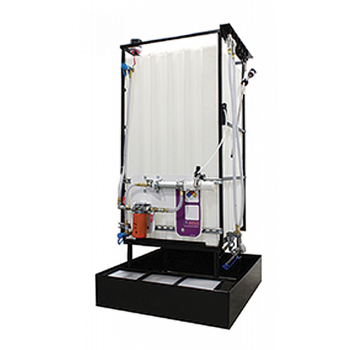 1 X 330 Gallon (1250 L) Poly Container System Oil Bar