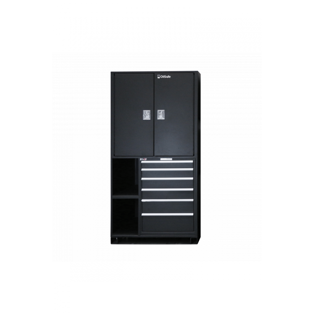 Bulk Storage Cabinet (Black) w/76g Spill