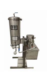 88S-SS+ with 3Ph Food Safe & Flow Meter (Single Canister)