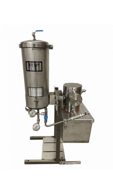88S-SS+ with 3Ph Food Safe & Flow Meter (Single Canister)