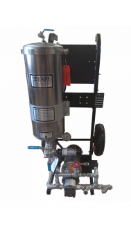87SA Standard with Flow Loop & Flow Meter (Single Canister)