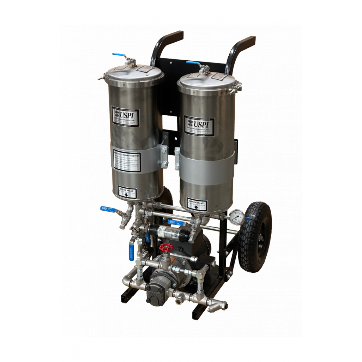 87DA Standard with Flow Loop & Flow Meter (Two Canister) 87DA Standard with Flow Loop & Flow Meter (Two Canister)