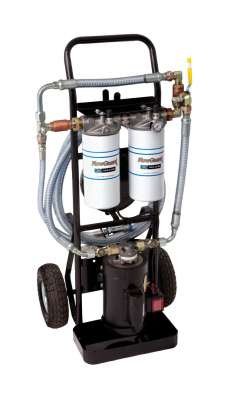 Better 5 GPM Dual Stage Filtration Cart for Hydraulic Oil