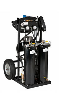 TC Series Filter Cart 30 gpm pump 5 hp electric motor