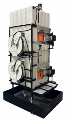 2 x 145 Gallons (550L) Poly Container System