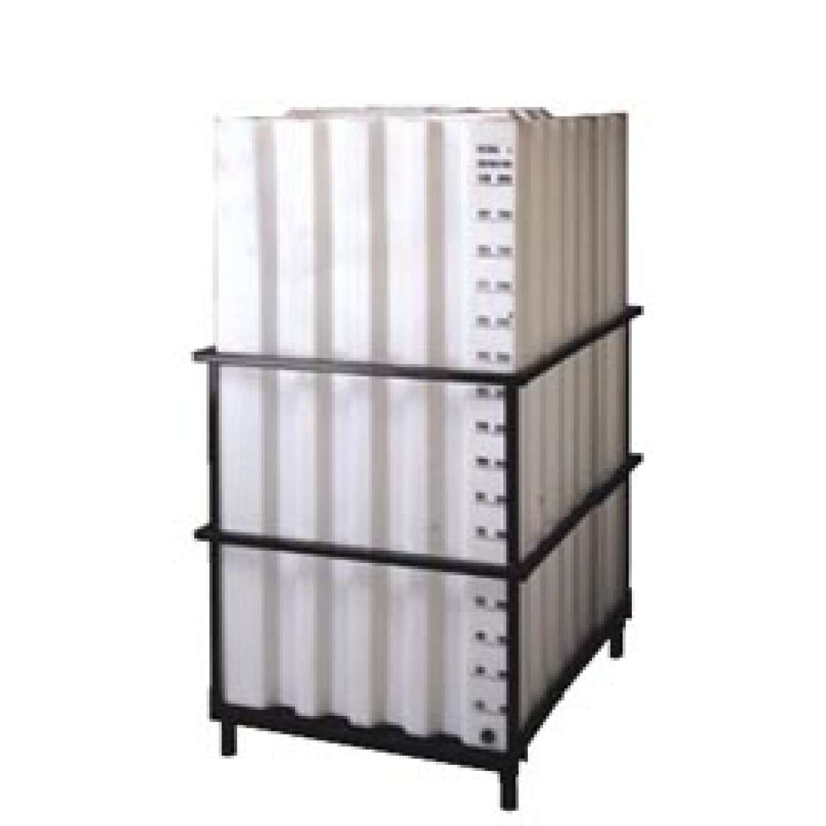 Poly Container Cubet 230 Gallon (870 L) Poly Container with Frame -- Lubrigard.com