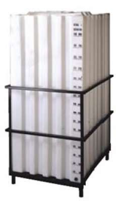 330 Gallon (1250 L) Poly Container with Frame