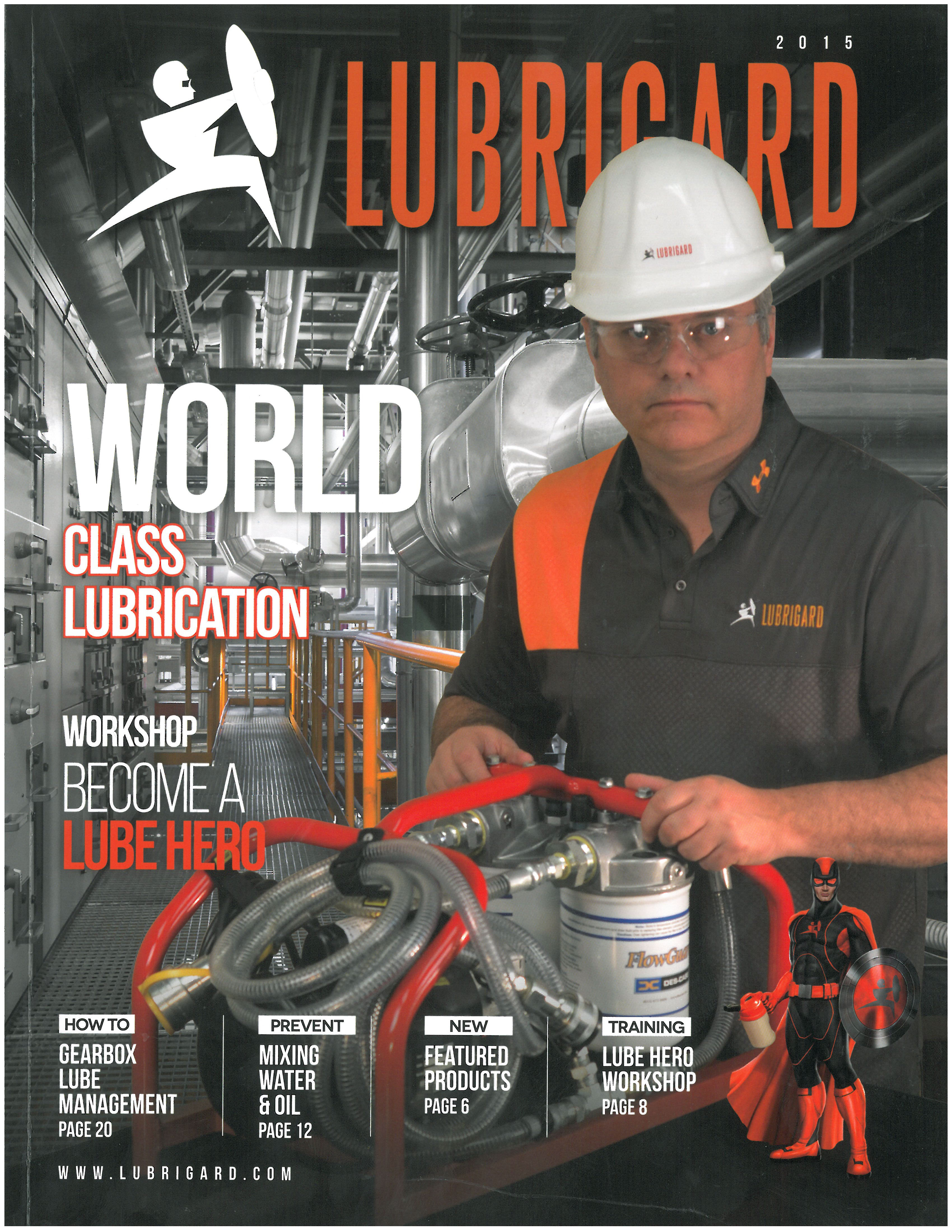 Lubrigard Magazine, Front Cover