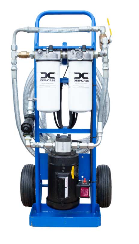 Des-Case Flowguard Filter Cart
